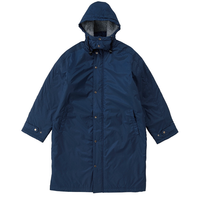 あったかボア付きベンチコート[TRUSS BCW015]｜オリジナルプリント作製