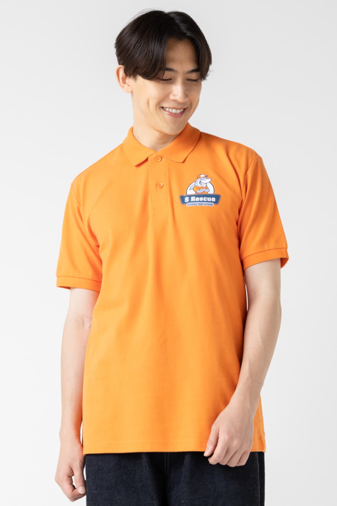 すっきりポロシャツ[Printstar 141NVP]｜オリジナル刺繍・プリント作製