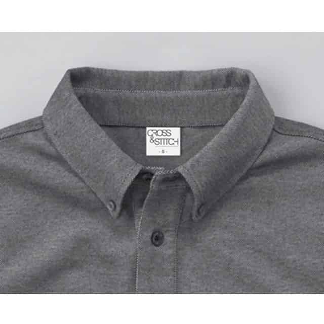 きちんとボタンダウンポロシャツ[TRUSS BSP-265]｜オリジナル刺繍