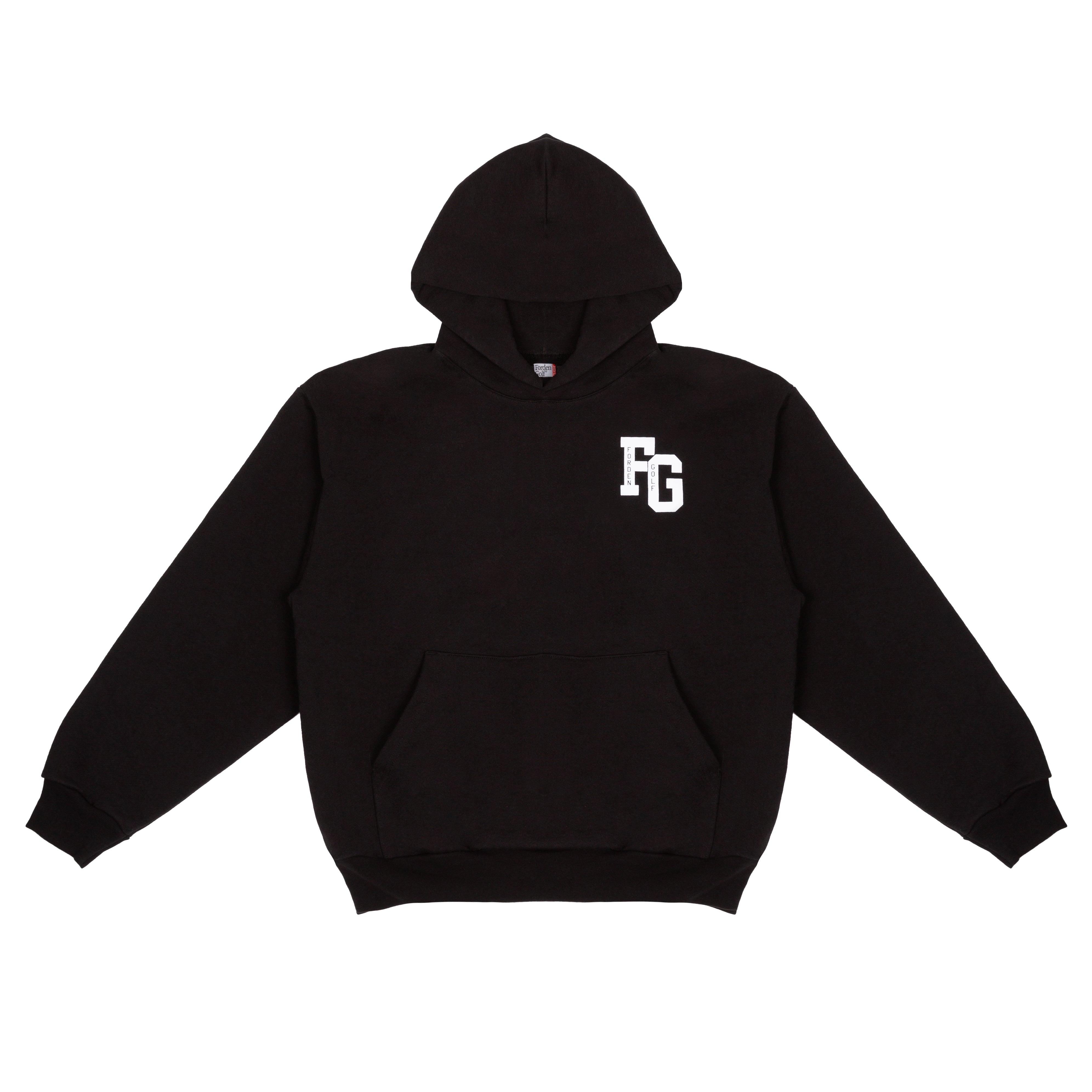 Black College Hoodie – Forden Golf