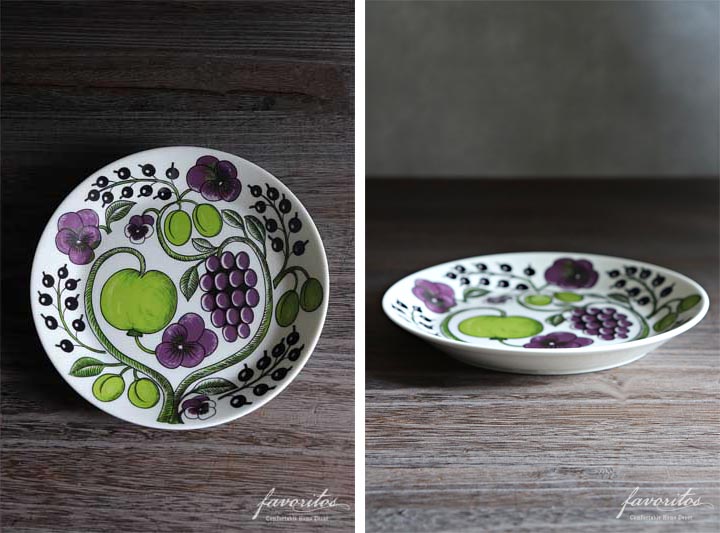 ARABIA（アラビア）｜ パラティッシ プレート 26cm パープル