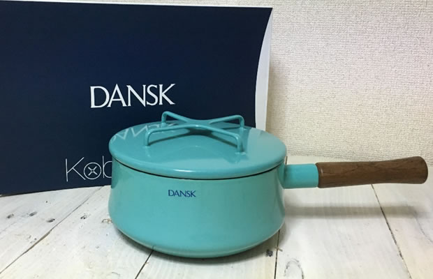 デザインだけじゃない、使いやすさも納得!DANSKの片手鍋 | favoritestyle