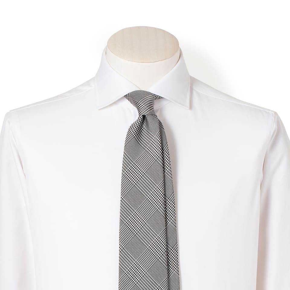 FAIRFAX/ヤスラ織りグレンチェック柄ジャガードタイ | FAIRFAX COLLECTIVE