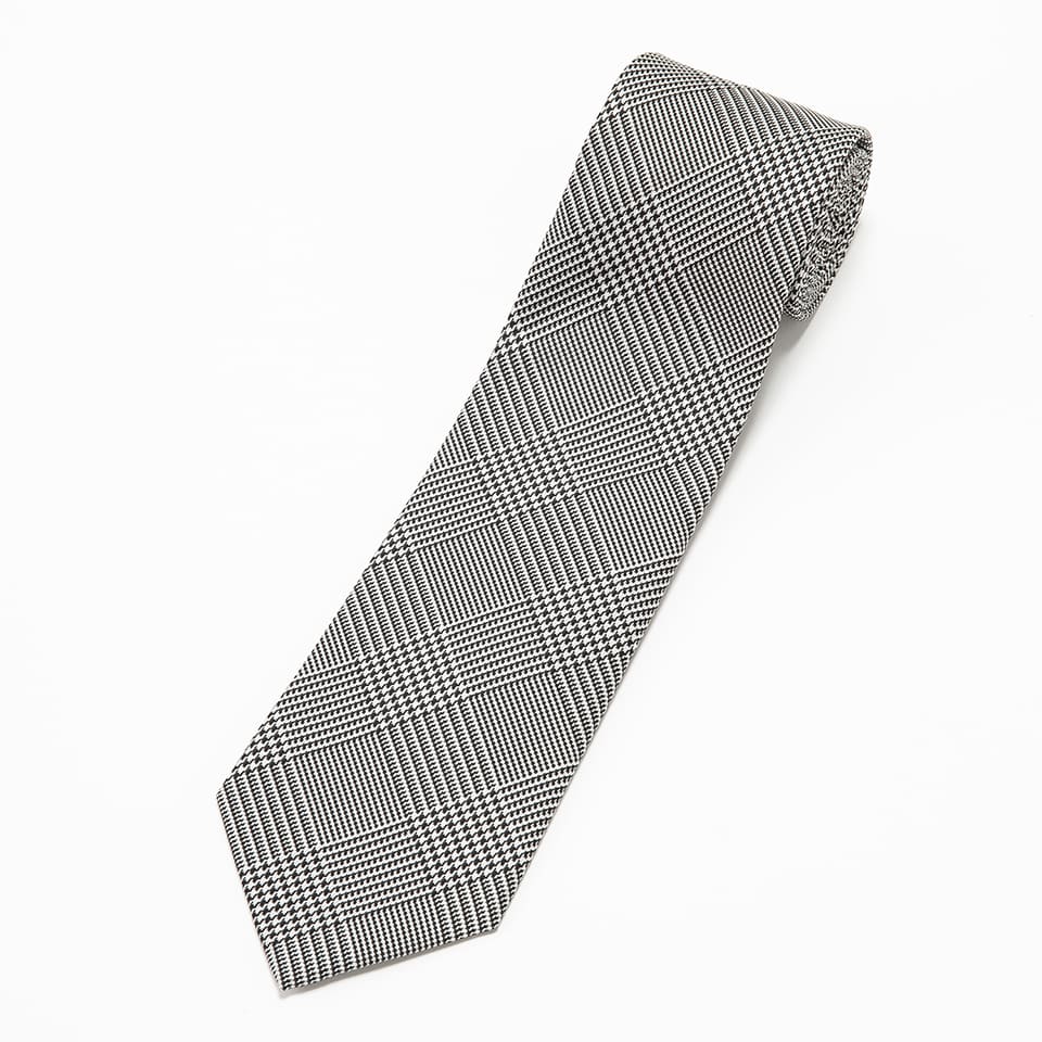 FAIRFAX/ヤスラ織りグレンチェック柄ジャガードタイ | FAIRFAX COLLECTIVE