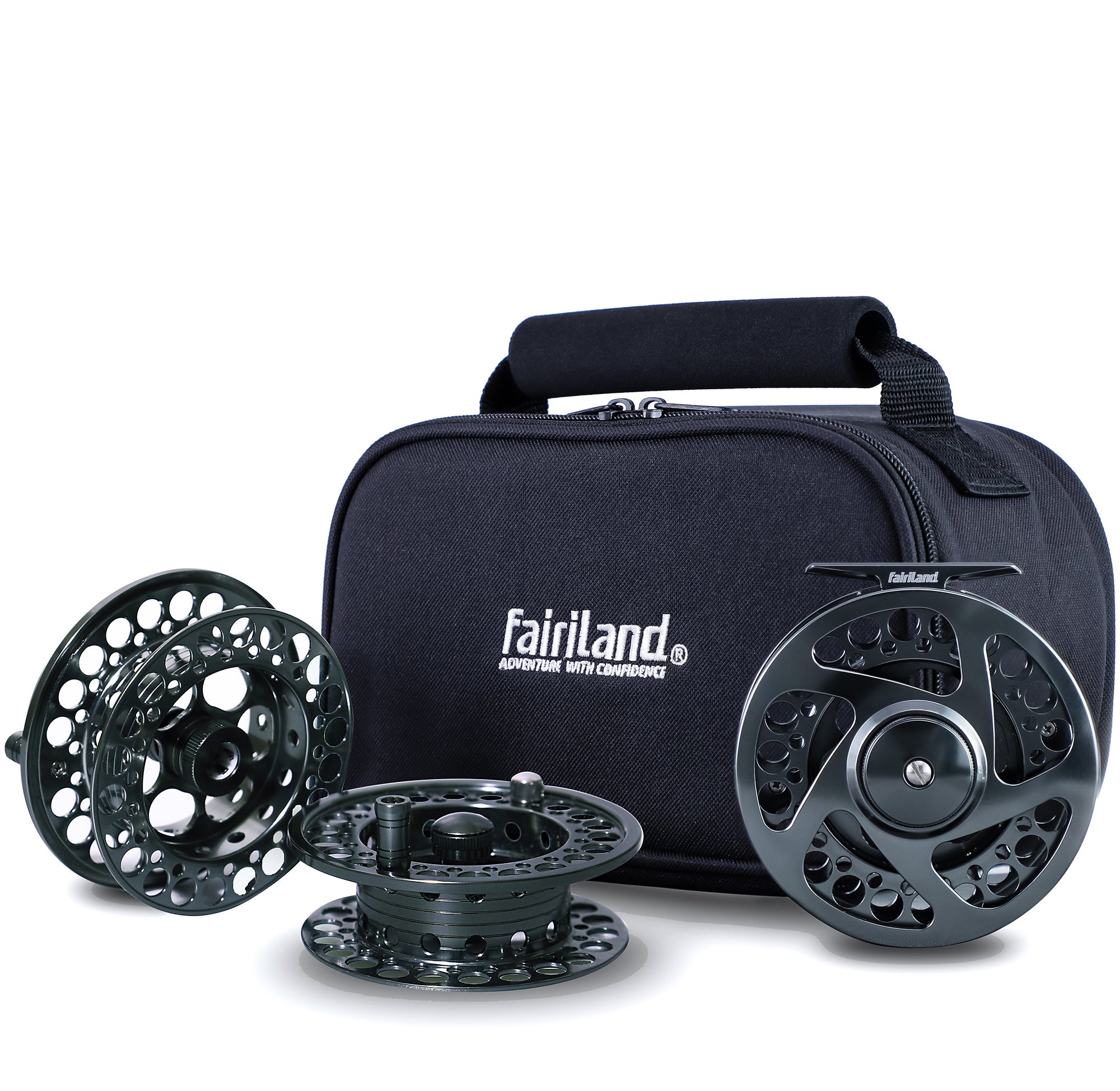 TURMAX MK2 Fly Reel Combo Large Arbor CNC-Machined Fly Fishing