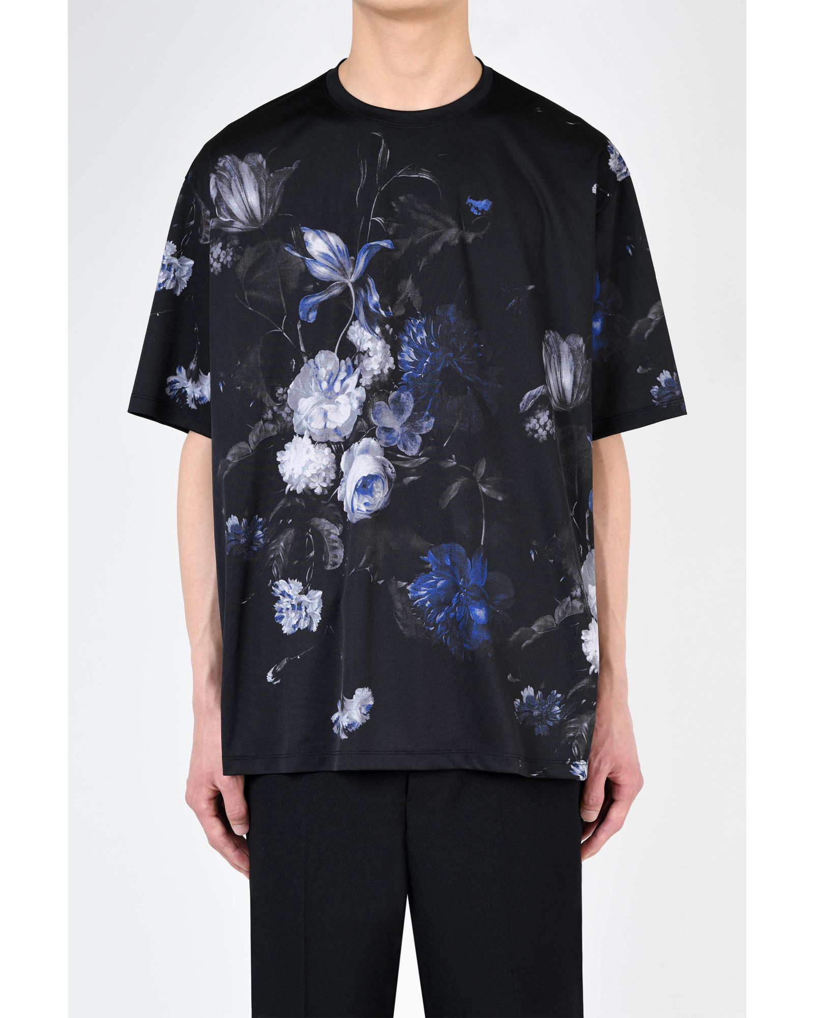 LAD MUSICIAN - Oil Painting Flower Big T-Shirt | fakejam