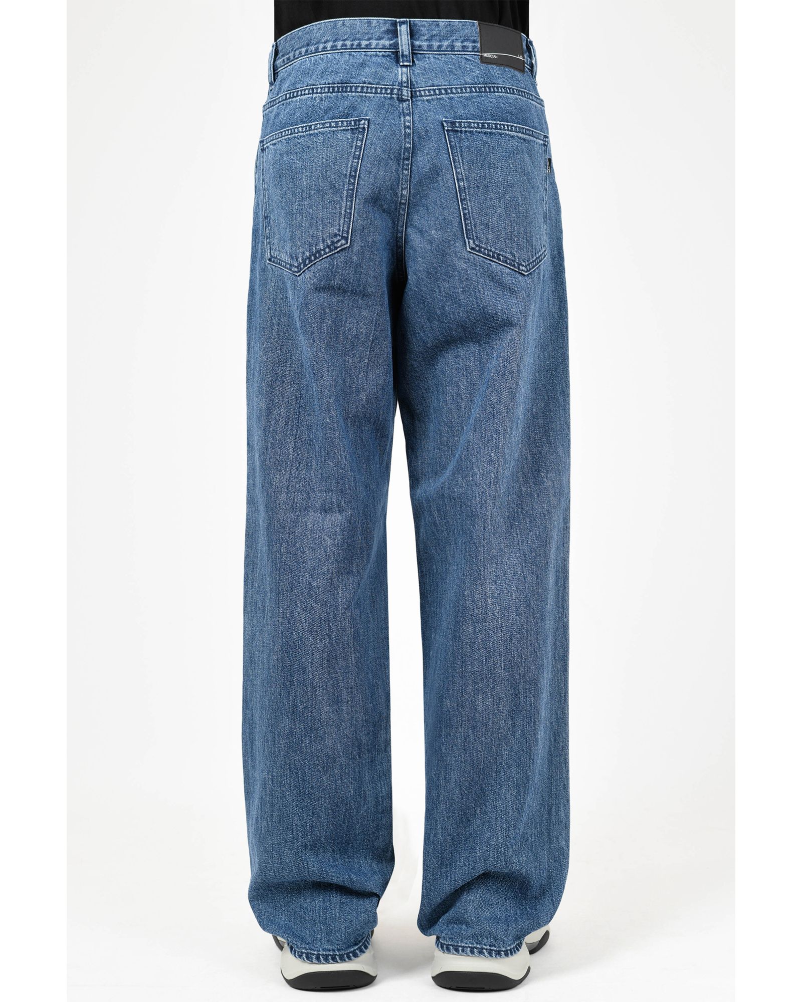 LAD MUSICIAN - 12oz Denim Straight Pants | fakejam