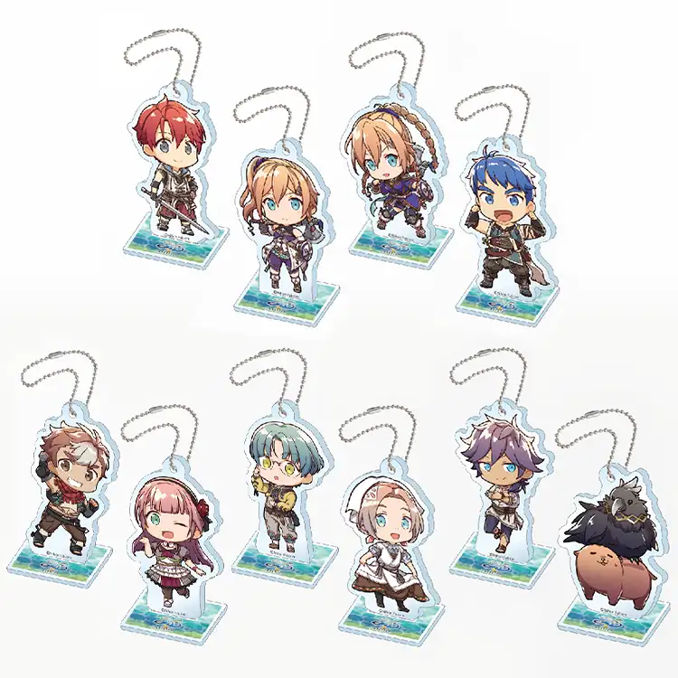イースX ミニアクリルスタンドキーホルダー（10種） | 日本ファルコム