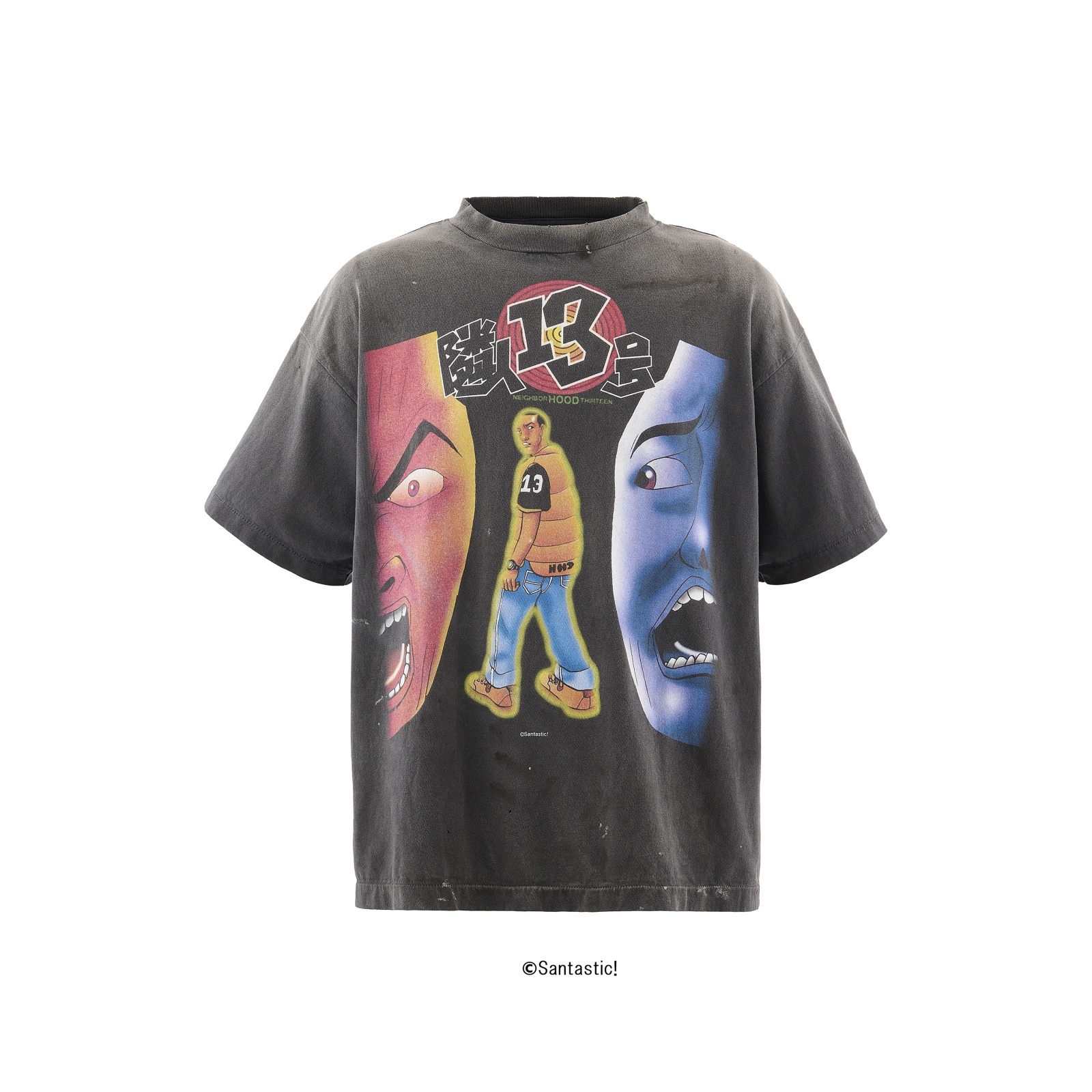 SAINT Mxxxxxx (GS_SS TEE_隣人13号) BLACK - FAMLEST