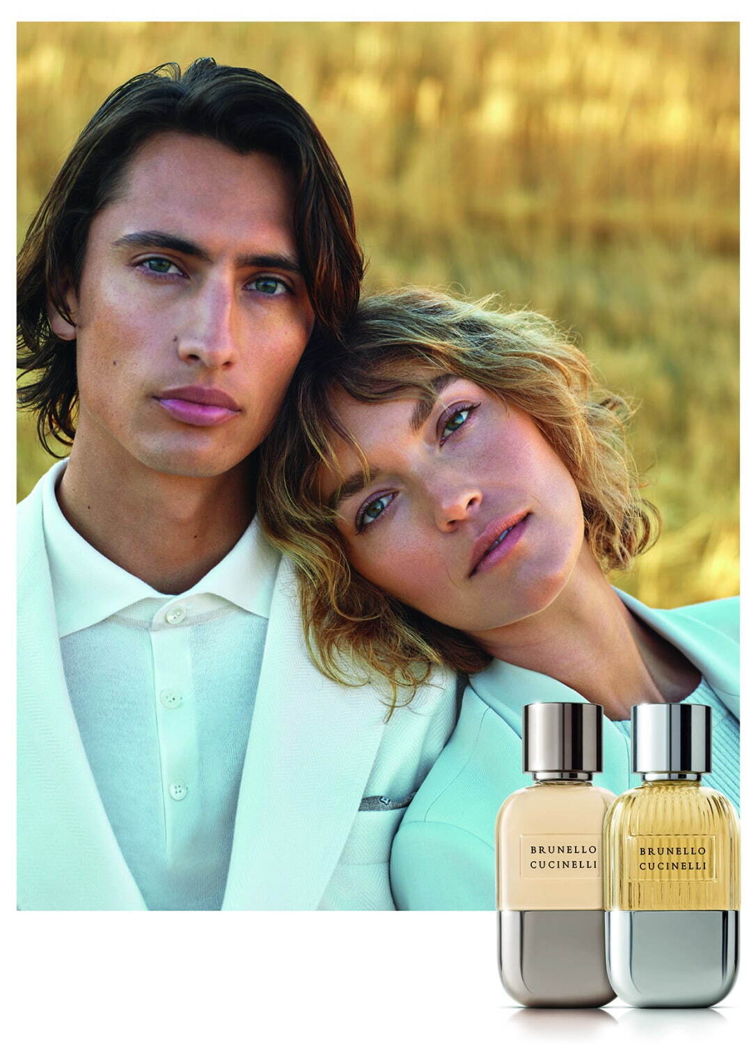 ブルネロ クチネリ初のフレグランス、ウィメンズ・メンズ向けの2種類で