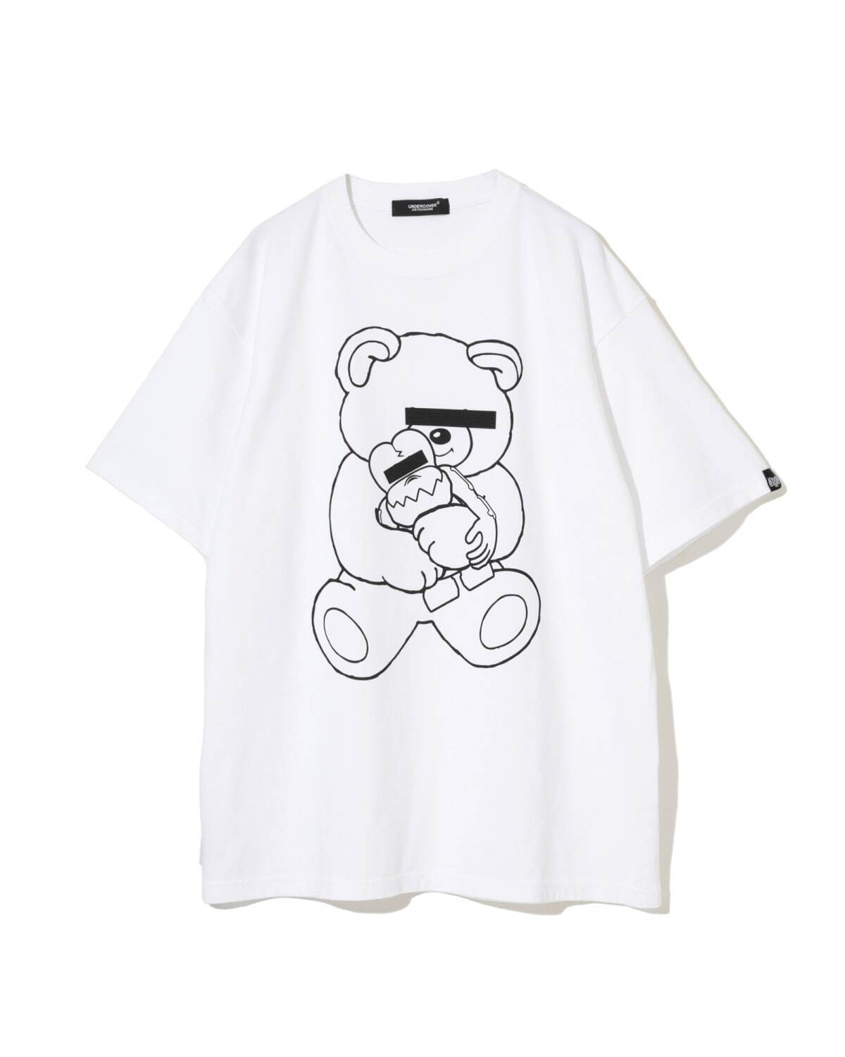 アンダーカバー×バウンティーハンターの白黒Tシャツ＆フィギュア、ベア