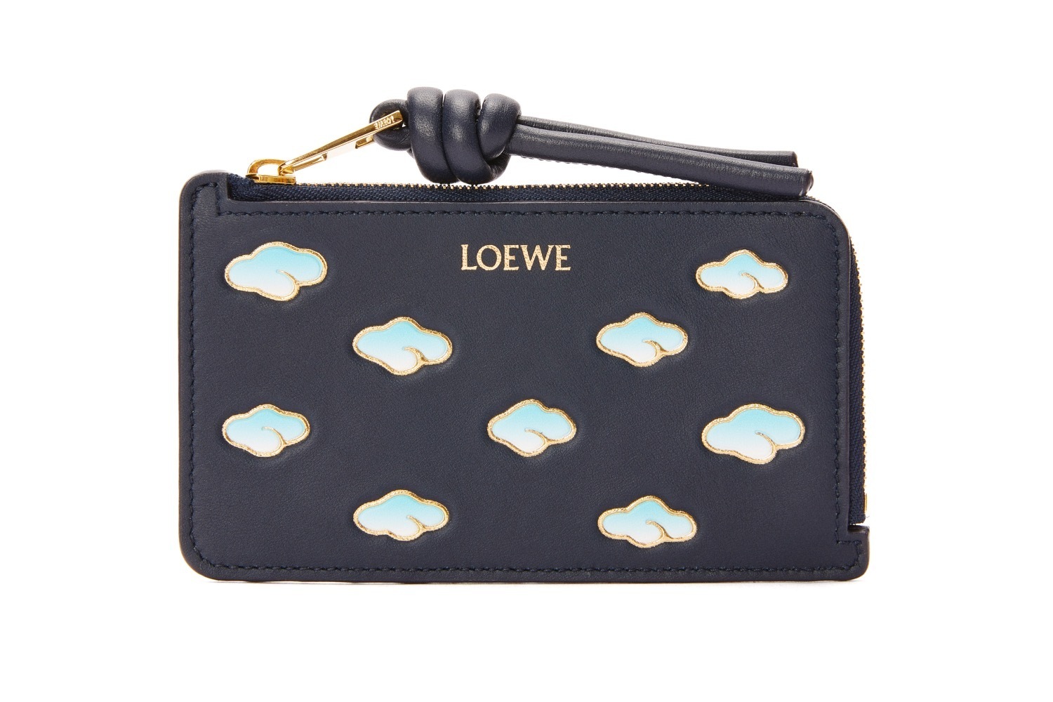 ロエベのウィメンズ財布、“レザーの結び目”ジップウォレット＆“雲”を