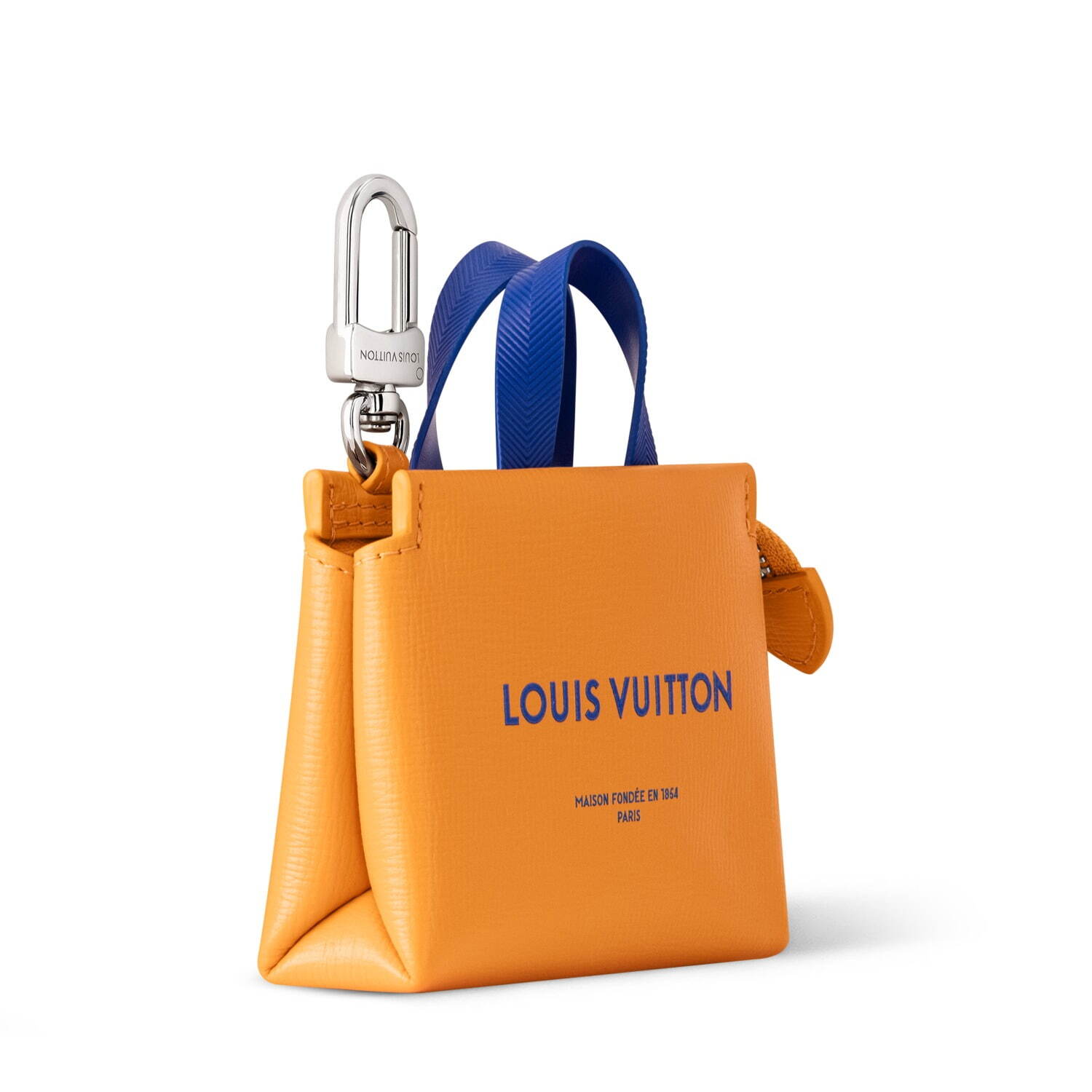 ルイ・ヴィトンの“ショッパー風”バッグチャーム、ホワイトパール潜む