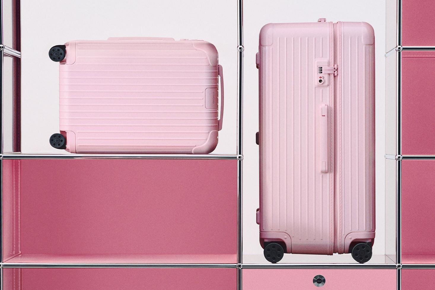 リモワ「エッセンシャル」に“パステルピンク”のスーツケース、トラベル