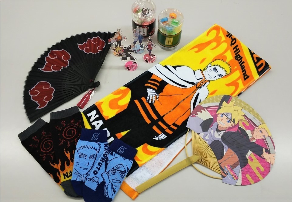 NARUTO フェイスタオル 富士急ハイランド限定 8種コンプリートセット