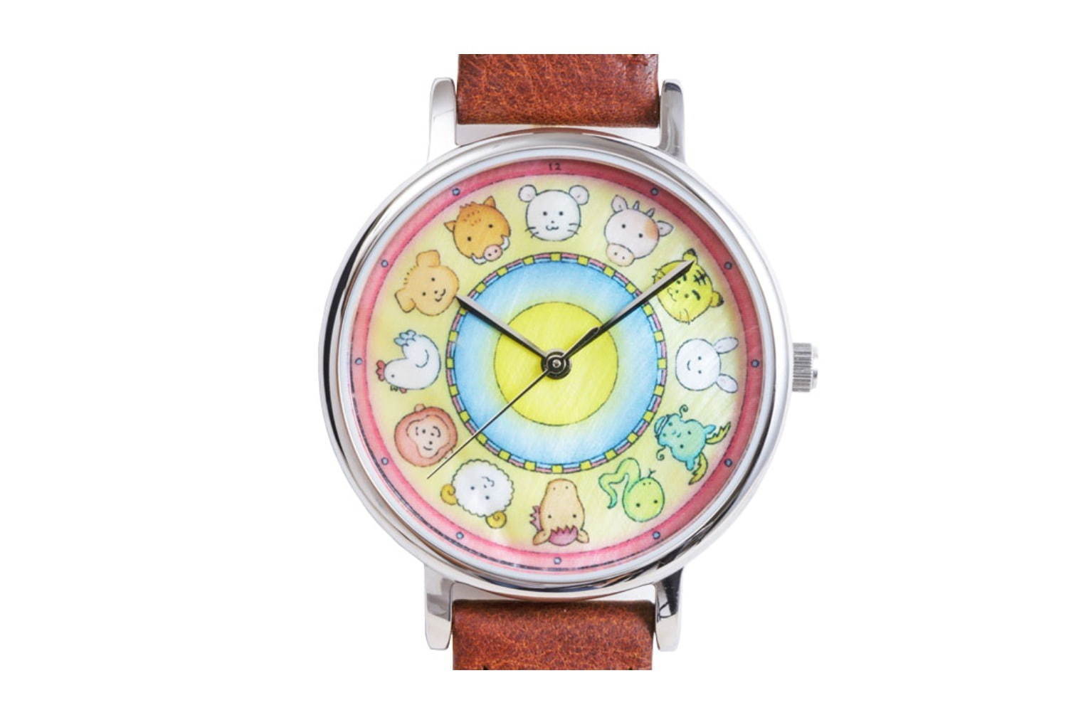 さくらももこの「干支ウォッチ」12時の位置に20年干支“ねずみ