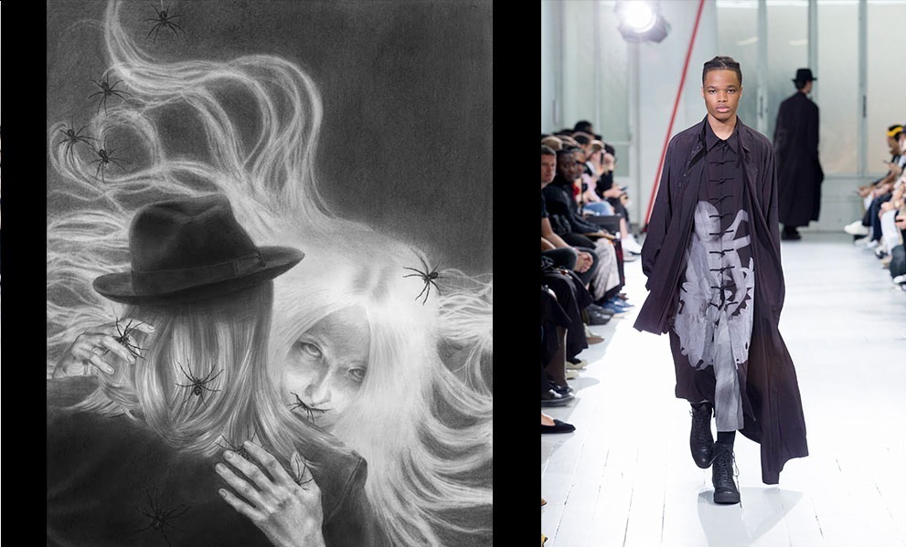 ヨウジヤマモトの山本耀司「ばけものを描いて欲しい」とリクエストした