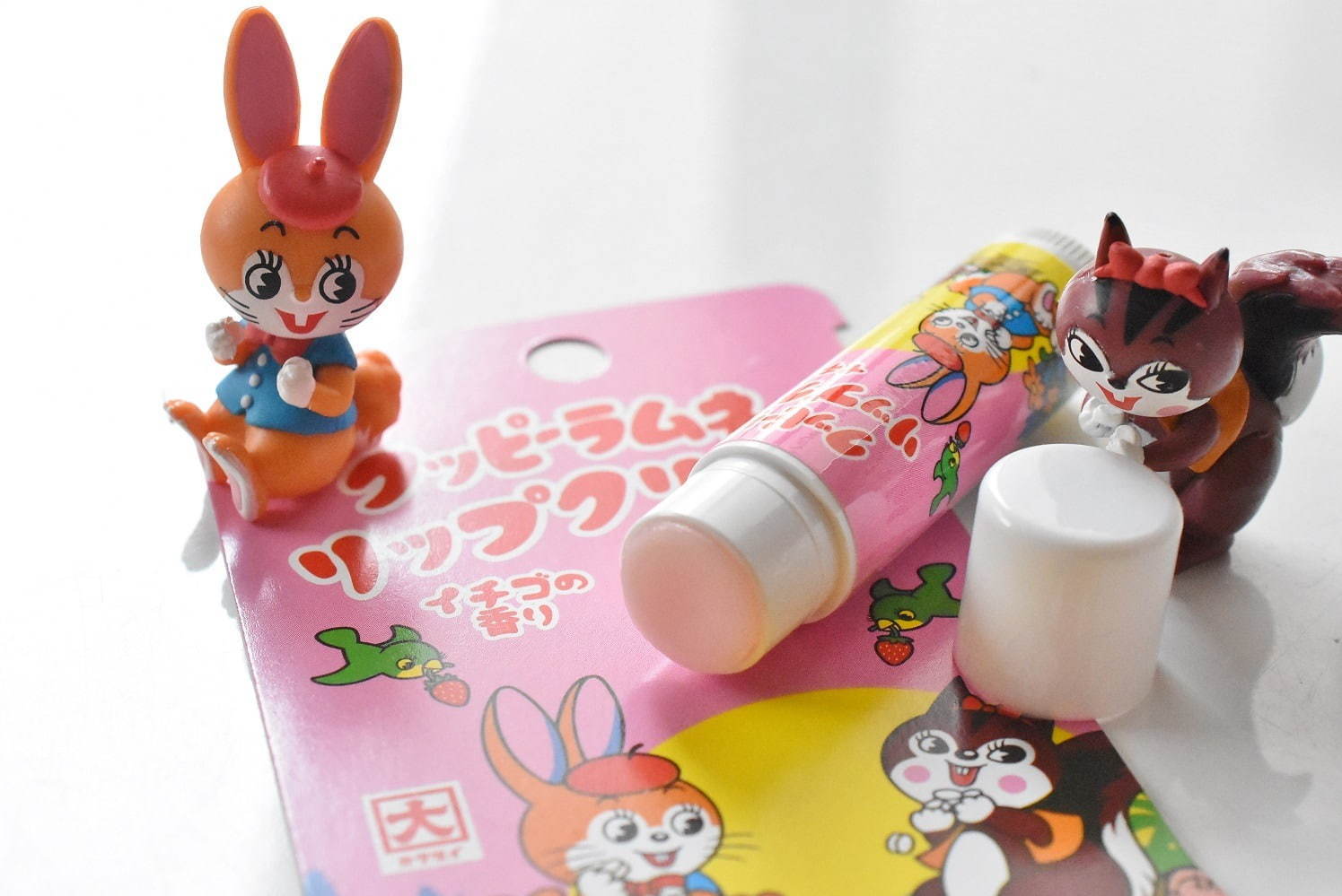 クッピーラムネ」リップクリームに新作“イチゴの香り”、甘酸っぱい香り