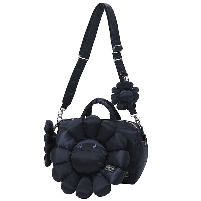 ポーター「タンカー」×村上隆、お花＆ドクロを配したバッグ - 全長1mの