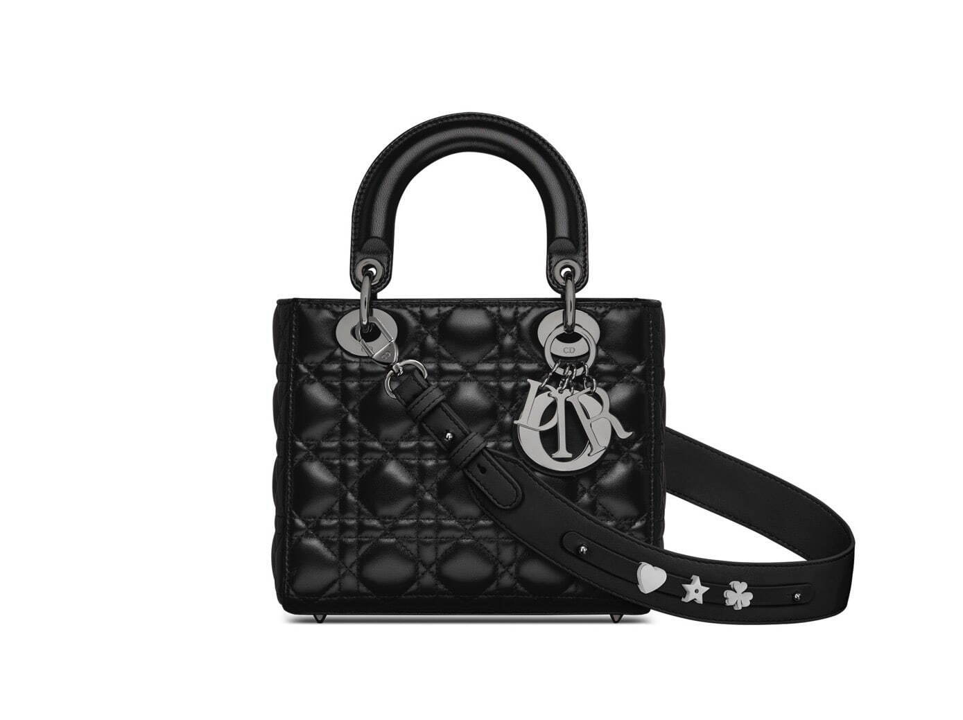 ディオール“漆黒”仕上げのウィメンズバッグ、「レディ ディオール」や