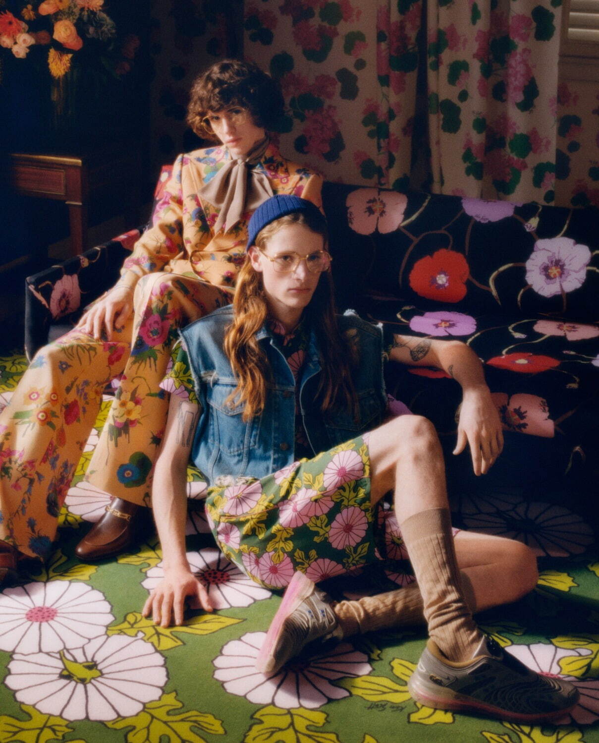 グッチから“大輪の花々が咲く”エピローグ コレクション、ウィメンズ