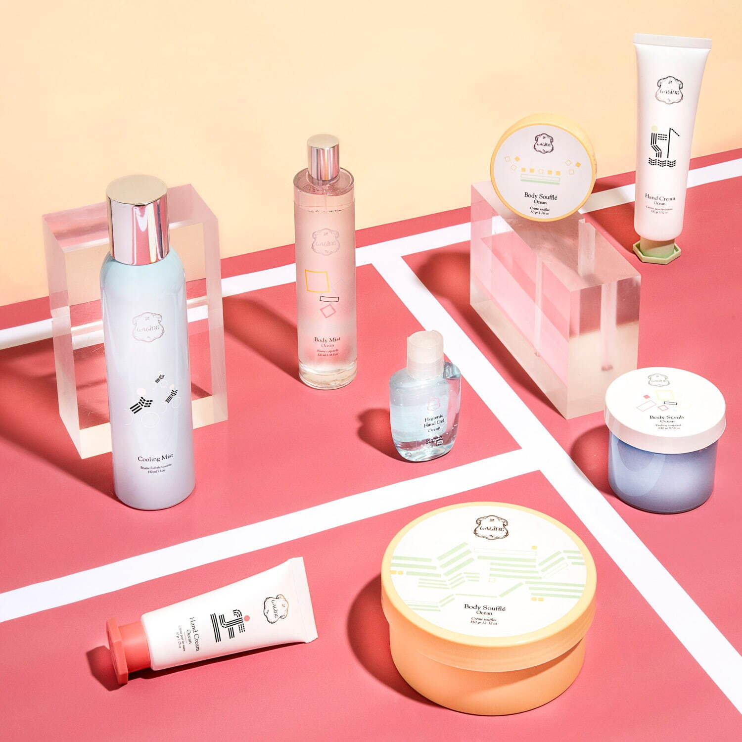 Lalineボディミスト & ボディクリーム セット Laline（ラリン