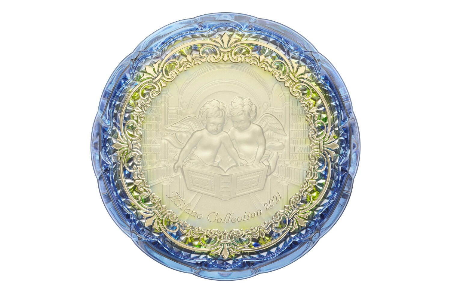 ミラノコレクション21年新作「図書館」モチーフのフレグランスボディ