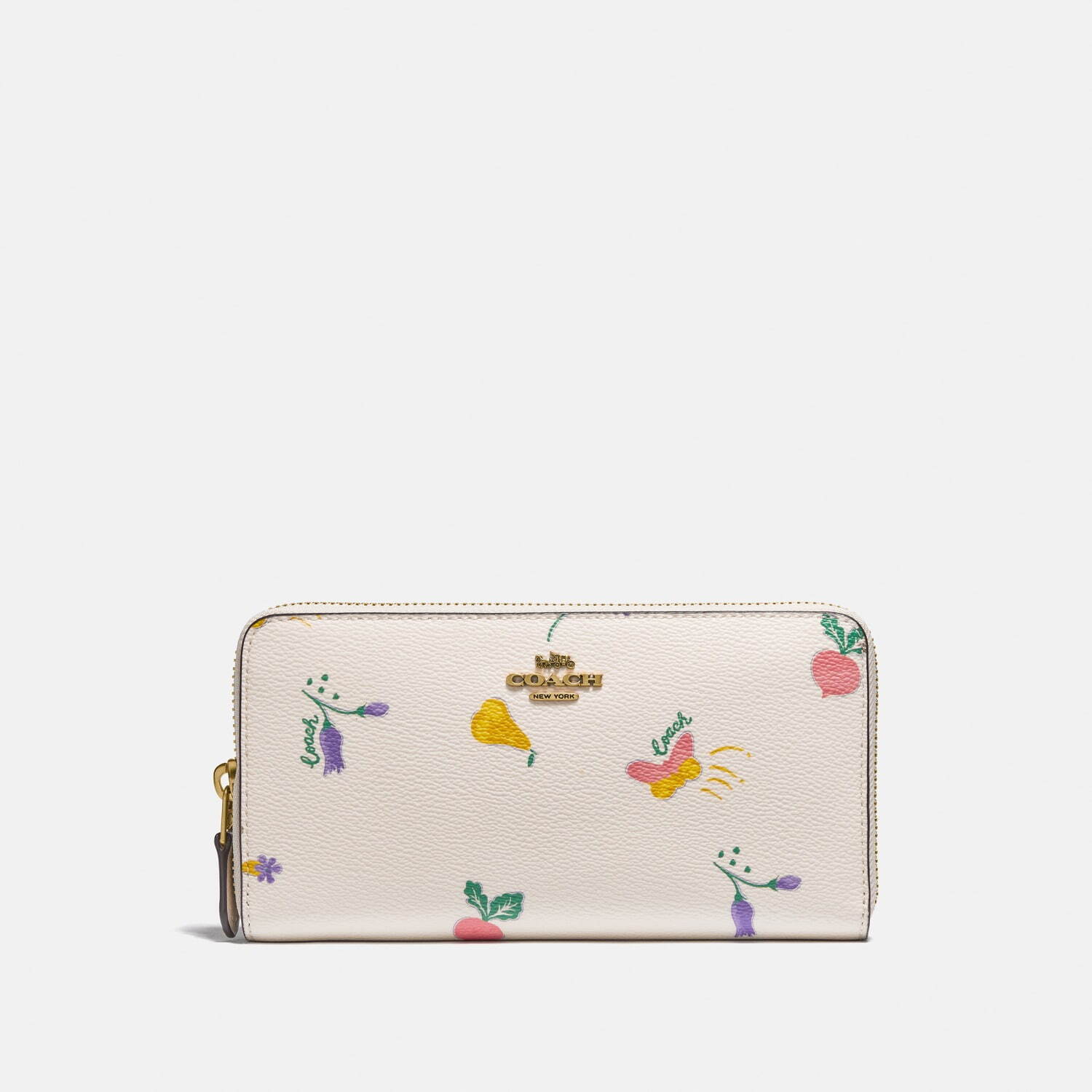 コーチ“ガーデン”モチーフ主役のトートバッグ＆長財布、ラディッシュ