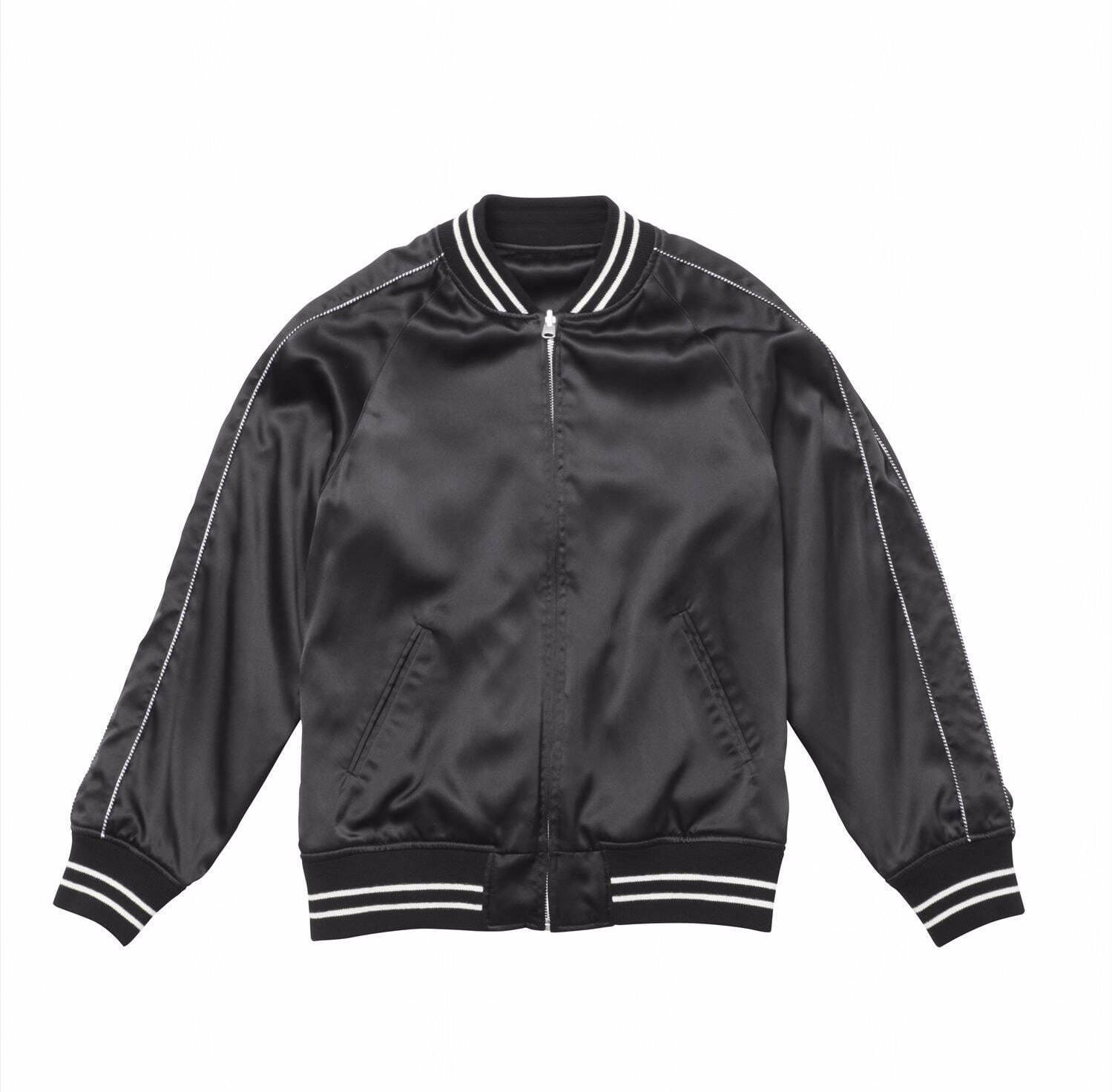 ビューティフルピープル“琳派の屏風絵”着想の刺繍を施したスカジャン