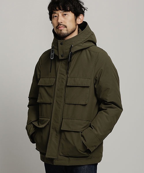 ナノ・ユニバース「西川ダウン」メンズ新作、ミリタリーテイストの