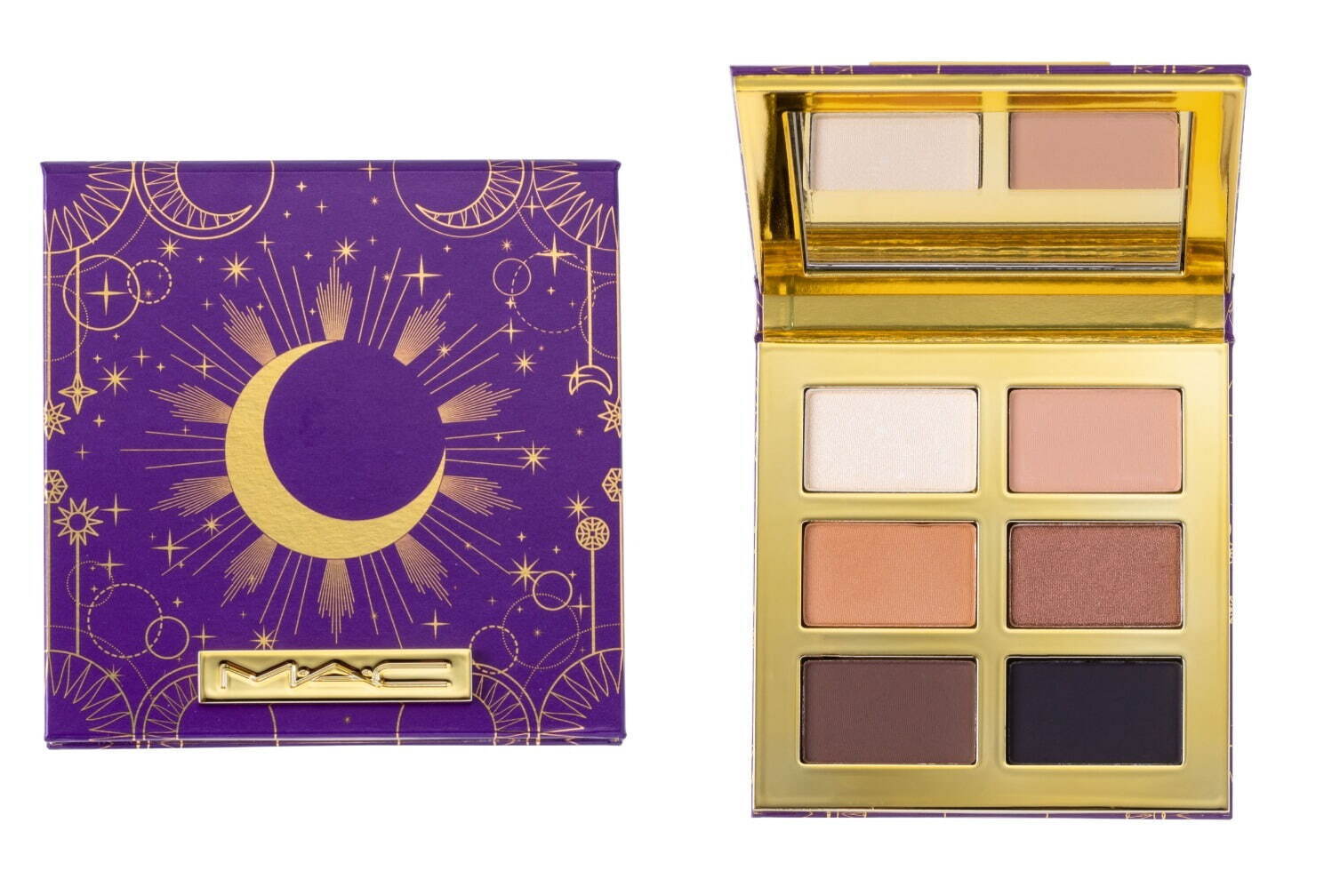 M·A·Cの22年春コスメ、イスラム世界“三日月と月”着想の神秘的なアイ