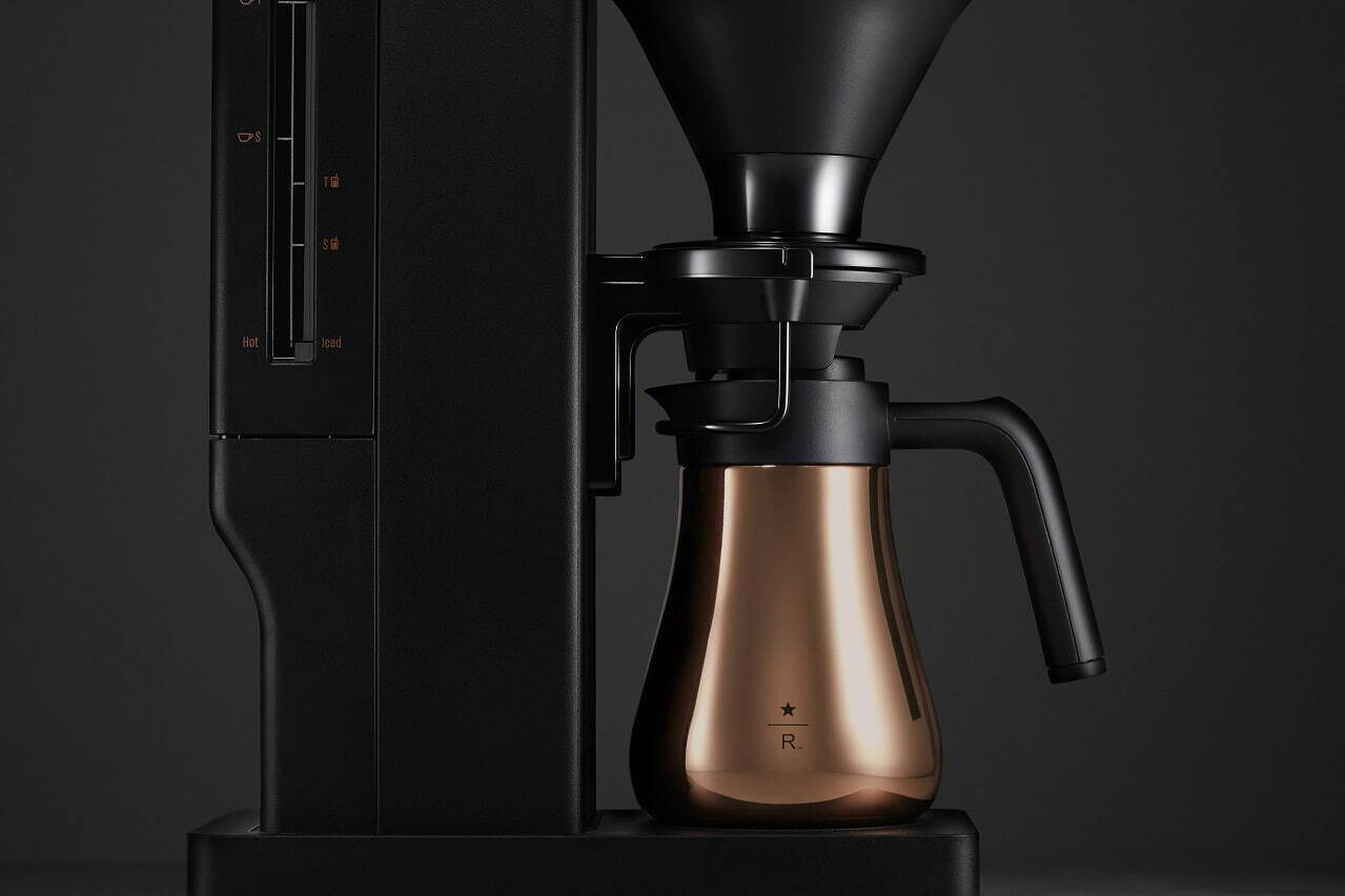 スターバックス リザーブ×バルミューダのコーヒーメーカー、特別な注湯