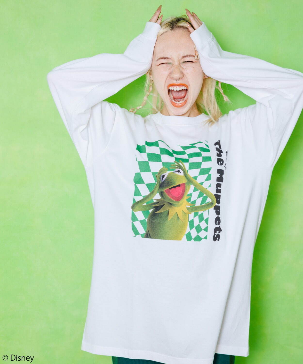 キャンディ ストリッパーのディズニー映画『ザ・マペッツ』Tシャツ