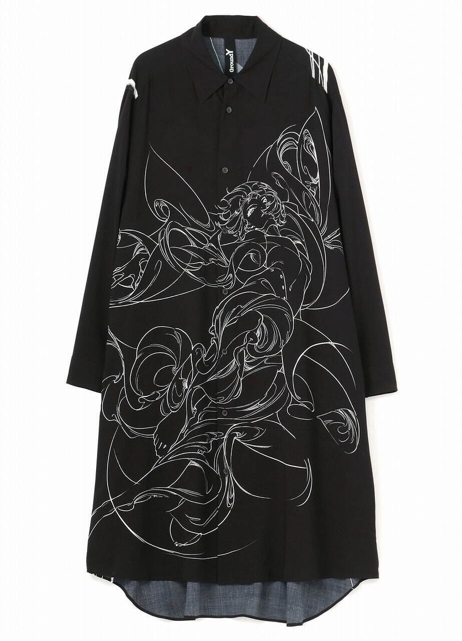 Ground Y“女性画”などモチーフの新作ウェア、米山舞ら気鋭