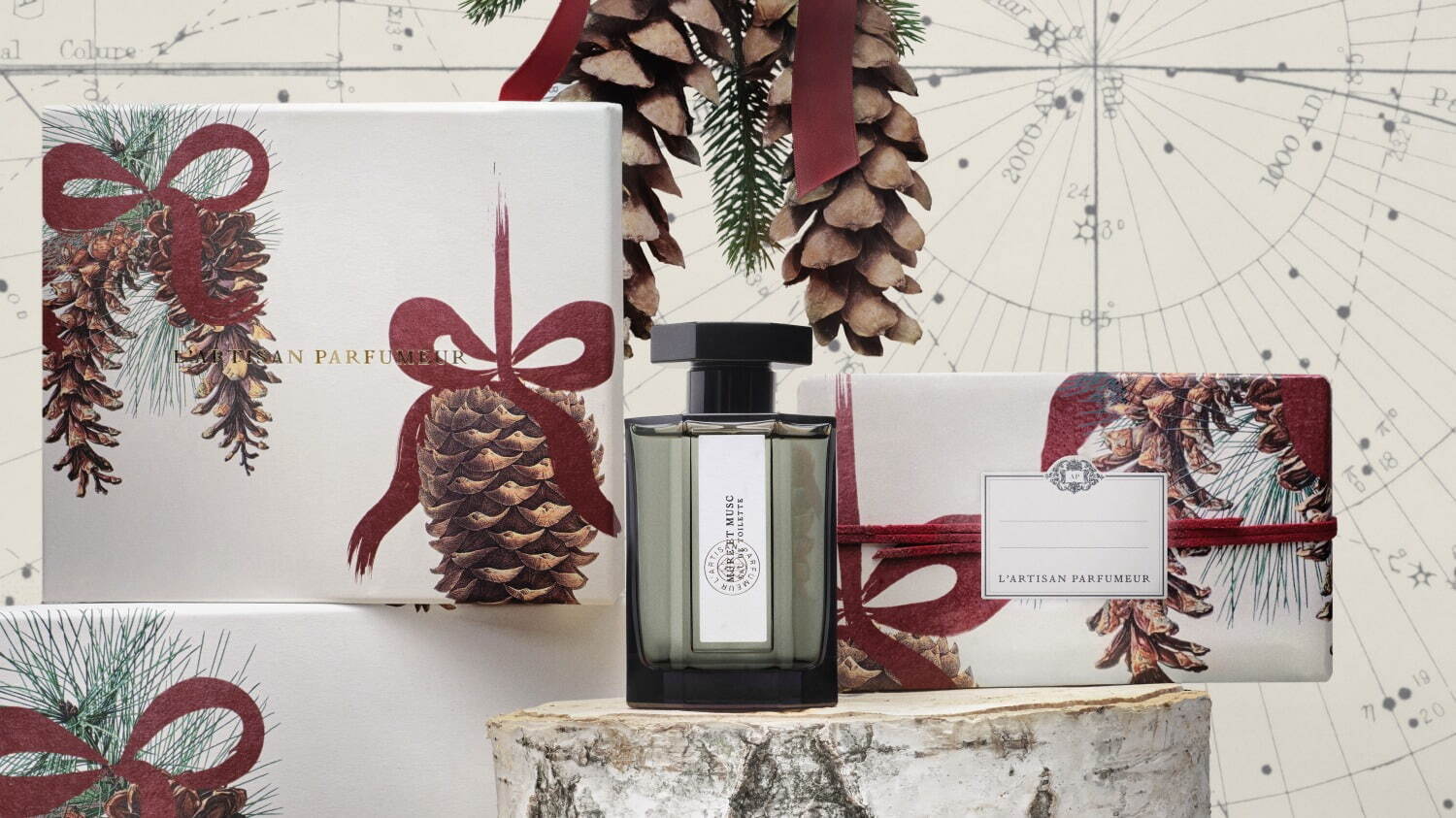 ラルチザン パフューム2022年クリスマスコフレ、“黒いちご＆ムスク