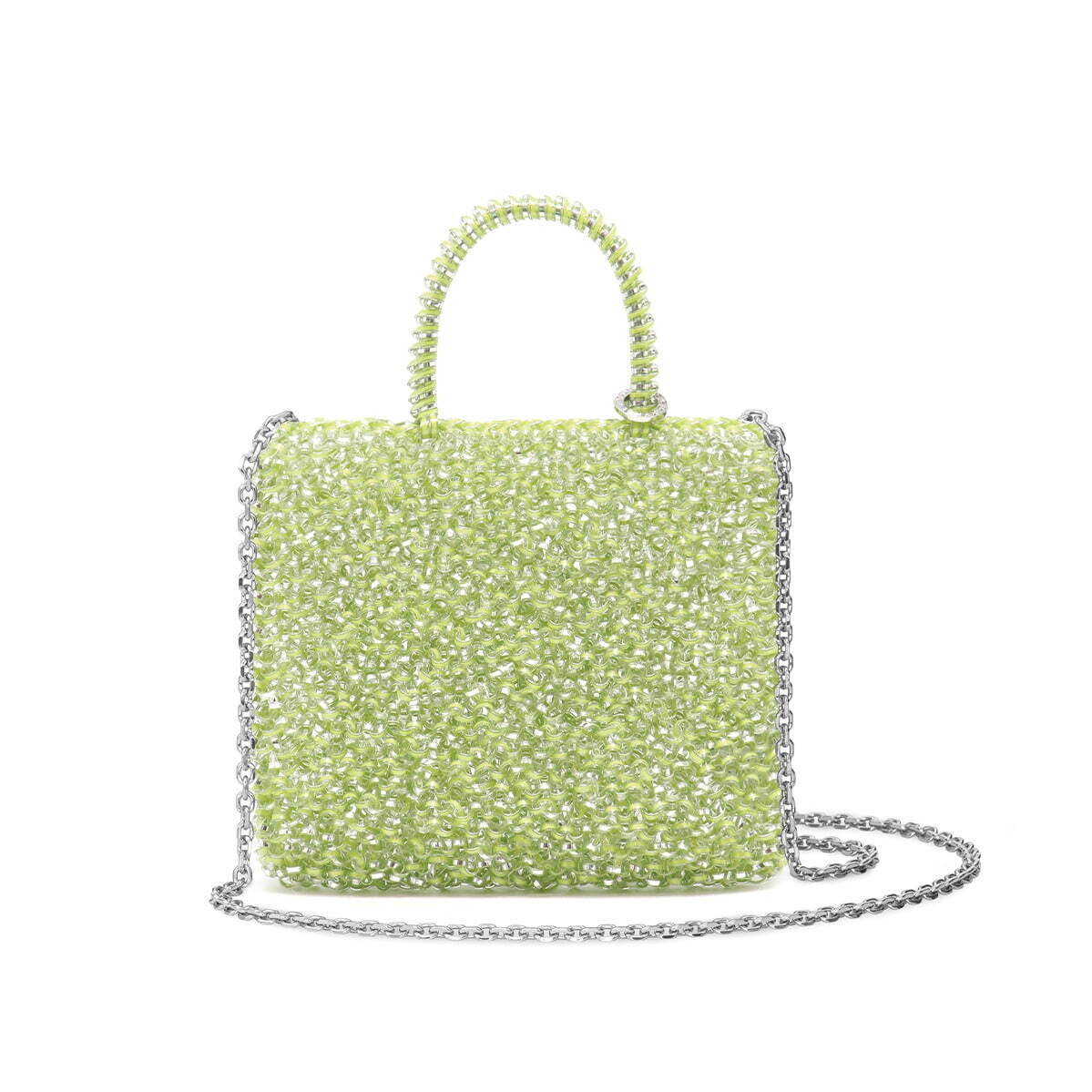 アンテプリマ24年春夏ワイヤーバッグ、ライムグリーンなどポップな新色