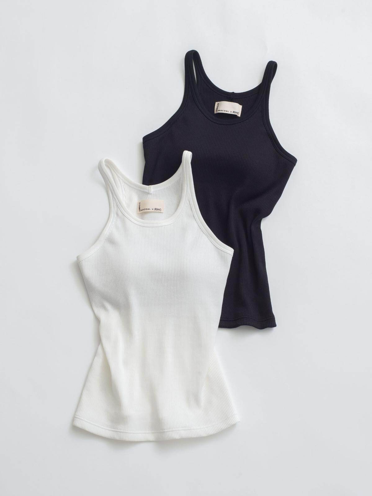 アワワコール×RHC ロンハーマン”1枚で着れる”カップ付きタンクトップ