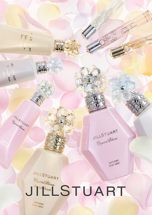 ジルスチュアート ビューティの新作フレグランス「クリスタルブルーム