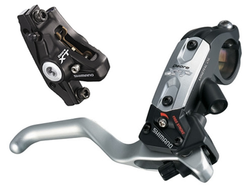 Shimano Deore XT M775ブレーキ（前後）+純正メタル1セット Shimano