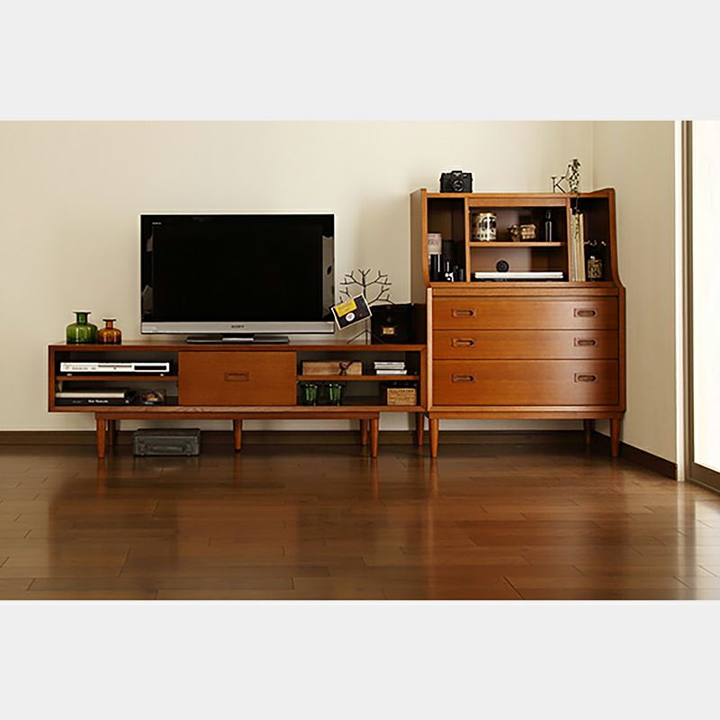 カリモク60+ ローボード1500（ヴィンテージチーク色塗装） – FELICE.ONLINE