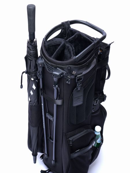 Captains Helm Golf / AS2OV × Cph/Golf™ #CORDURA CADDY BAG -Black-