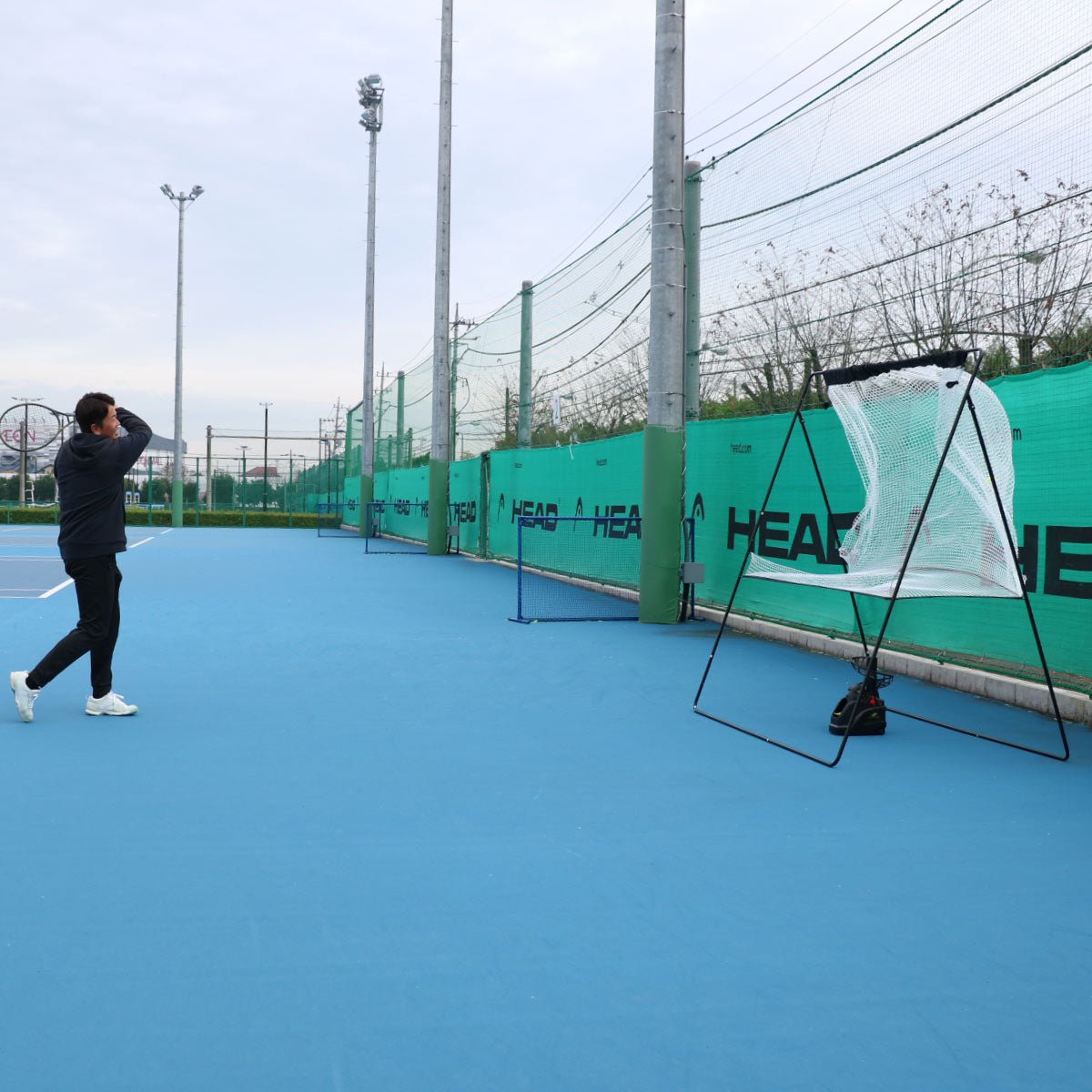 テニスオートリターンネットセット｜FTTM-200ARAD – フィールドフォース