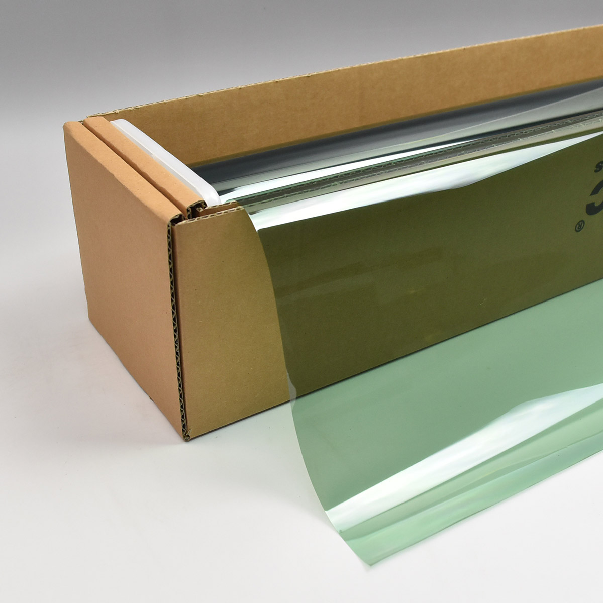 ジョージアグリーン（53％） 1m幅x長さ切売【カラーフィルム】