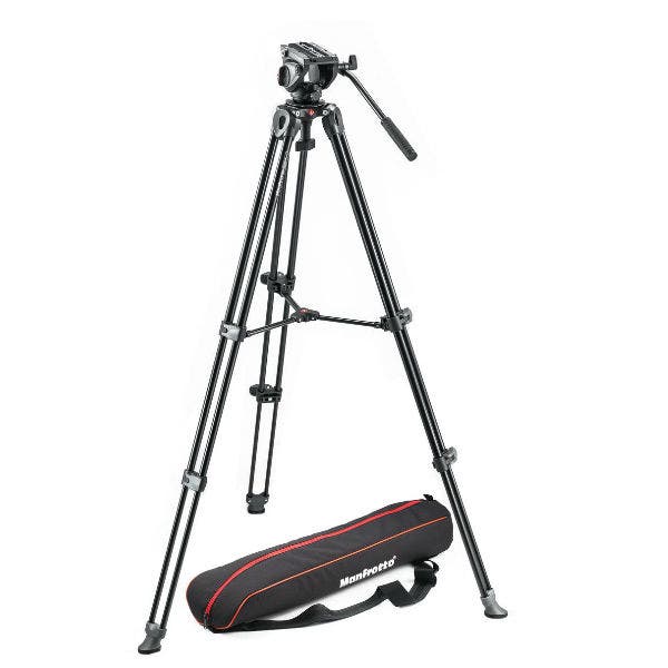 Manfrotto MVH500A, MVT502AM Tripod Kit MVK500AM - Filmtools