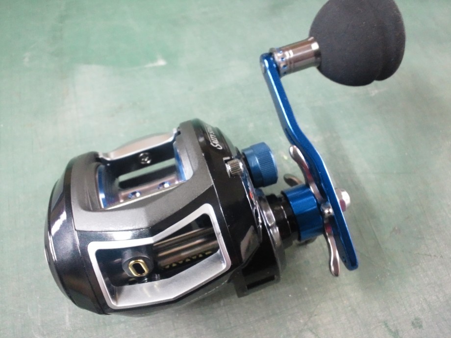 y*u様 アブガルシア ソルティステージ レボ MJ 左ハンドル リール