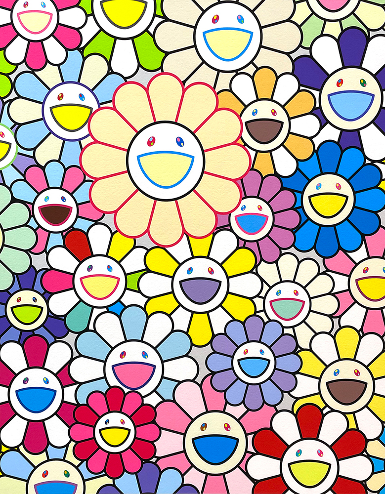 お花畑』村上隆 | 絵画・アート販売 ギャラリー「ファインアーティスト