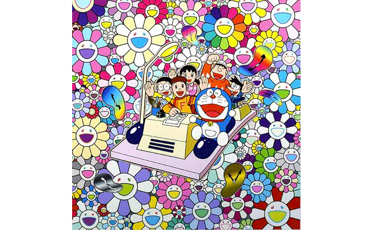 タイムマシーンでレッツゴー』村上隆 | 絵画・アート販売 ギャラリー