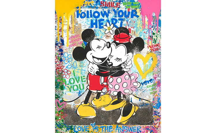 Pop Flower』ミスター・ブレインウォッシュ／Mr.Brainwash | 絵画