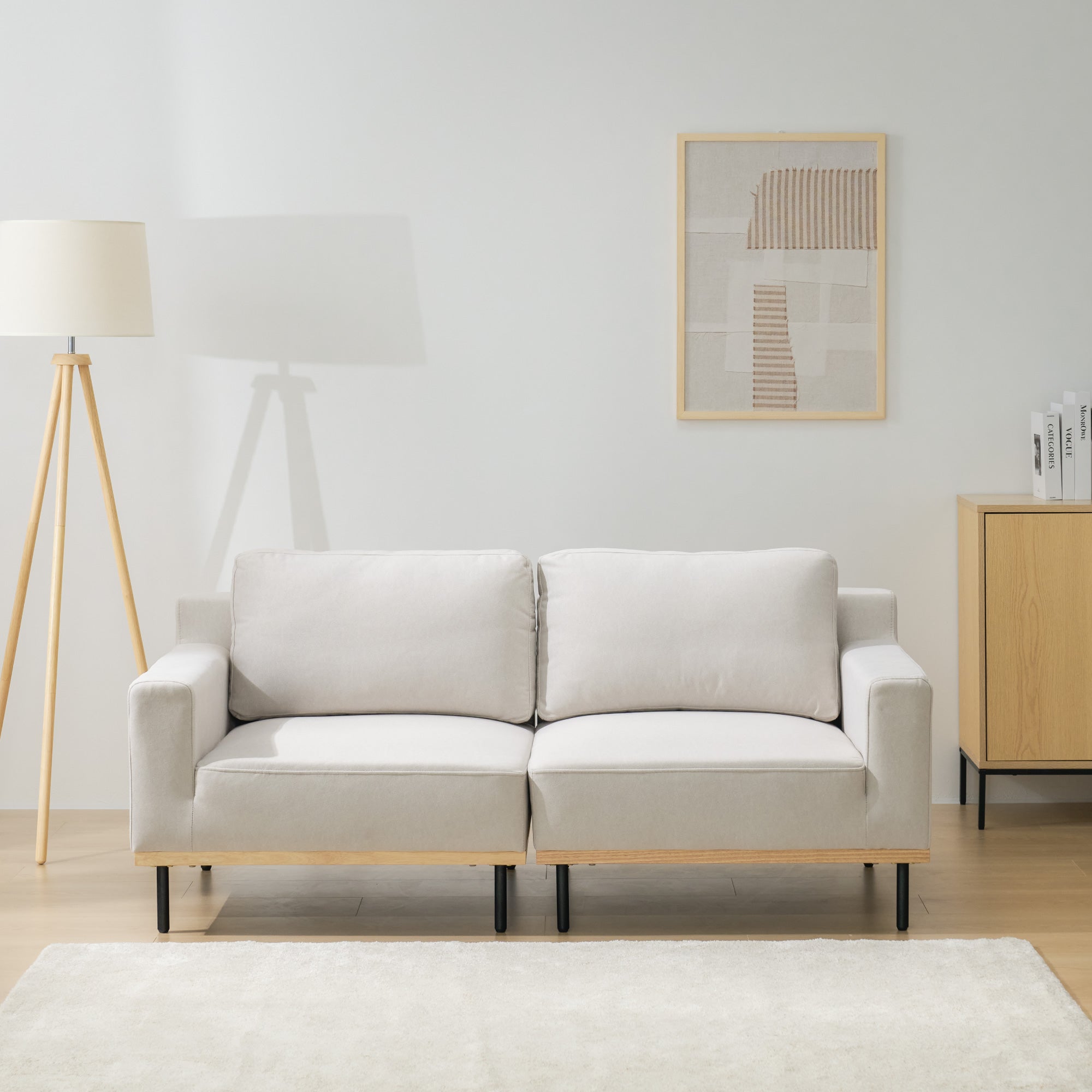 あす着] 幅164cm 2人掛け ソファ ペット対応 引っかきキズに強い