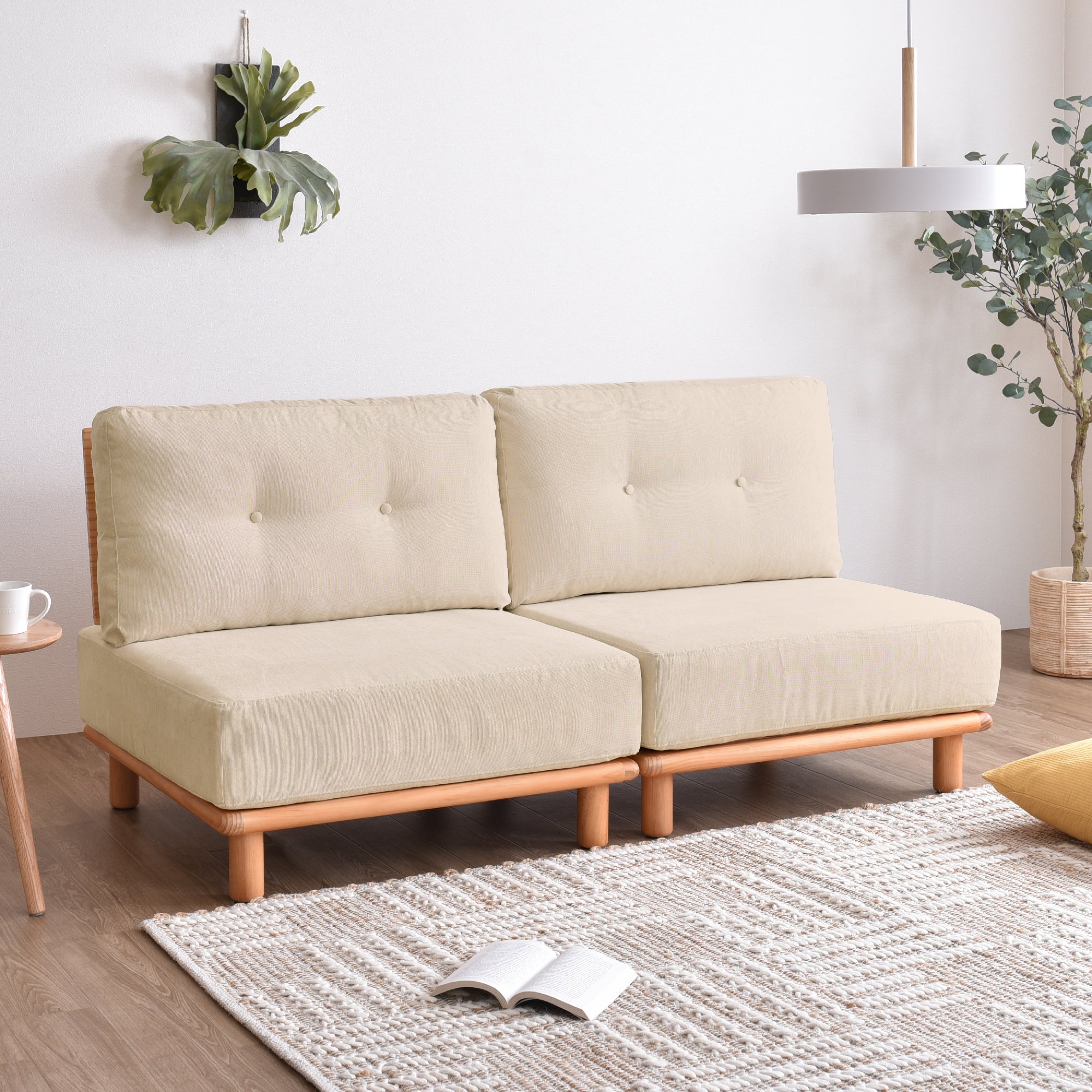 あす着] 幅162cm 2人掛け ソファ ローソファ 2人用 コンパクトソファ